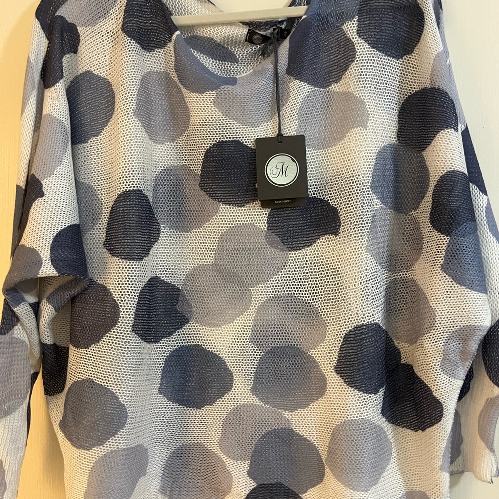 Made in Italy, beautiful lightweight, New with tags.